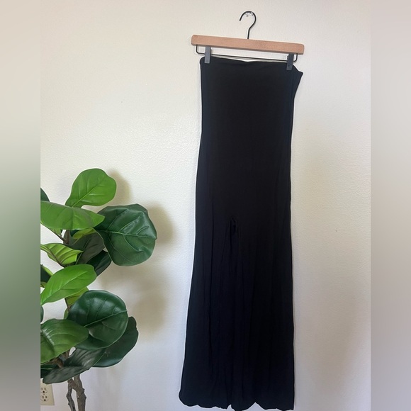 Oh Polly Black Strapless Jumpsuit - Picture 2 of 4